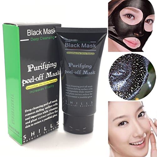 Natural Science Deep Cleansing Black Mask - Peel Off Mask - Blackhead Remover Mask, Charcoal Mask - Blackhead Peel Off Mask - As Seen on Youtube