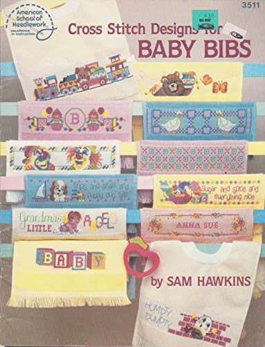 Cross Stitch Designs for Baby Bibs No 3511
