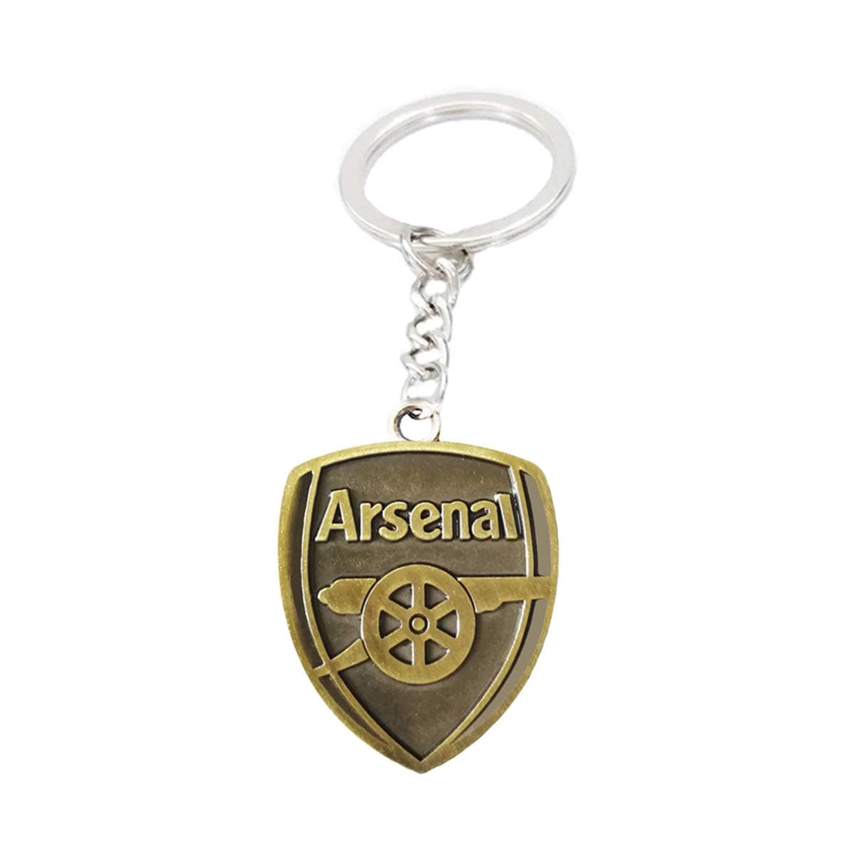 Football Club Keychain Classic Alloy Key Ring to Organize Keys for Men and Women