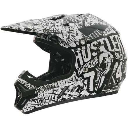Rockhard 0801-521 Hustler Volume 3 MX Helmet, X-Small