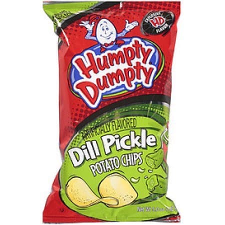 Humpty Dumpty Potato Chips, 7 Ounce, 1 Count (Dill Pickle)