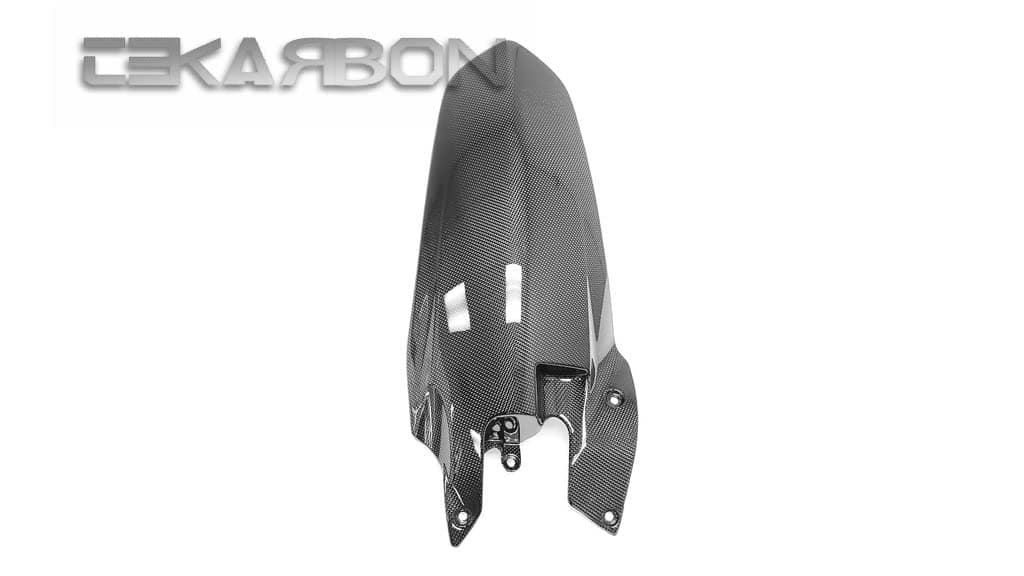 Replacement Rear Hugger Mudguard, for Ducati Streetfighter/Streetfighter S/Streetfighter 848 (2010-2014), Carbon Fiber, 1x1 Plain Weave