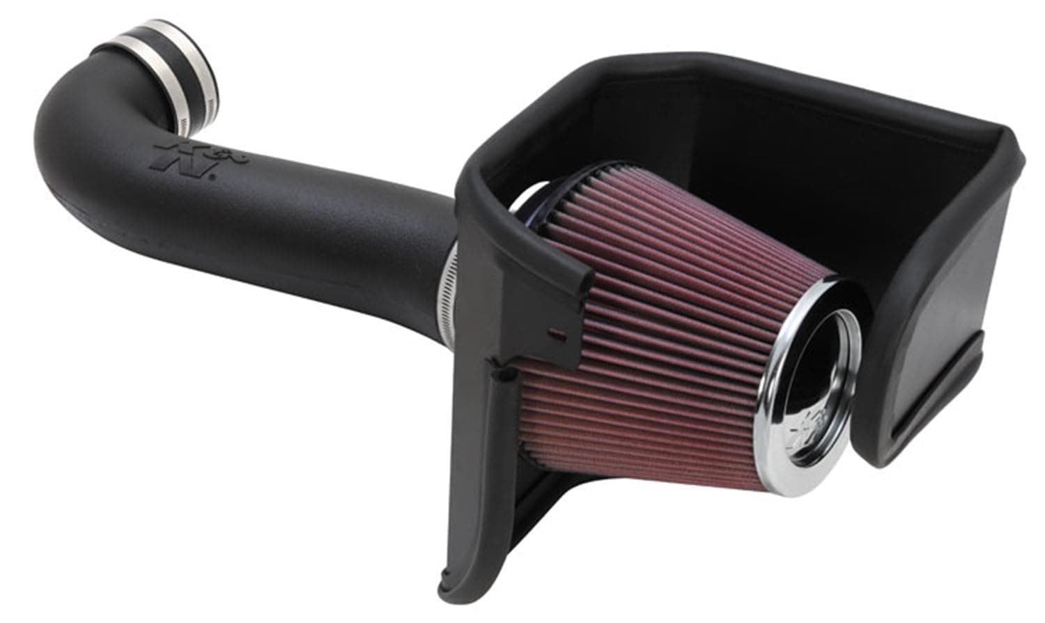 Cold Air Intake Kit: High Performance, Guaranteed To Increase Horsepower: 2011-2019 Dodge/Chrysler (Challenger, Charger, 300) 5.7L V8,63-1114