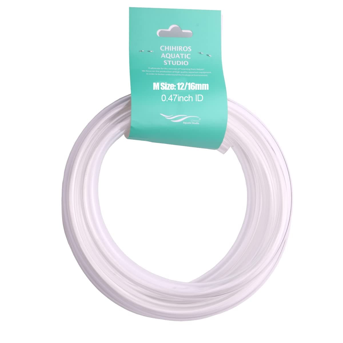 CHIHIROS AQUATIC STUDIOAquarium Tubing 3M Super Clear for Filter System Tubing 9/12/16mm M for 12/16mm tubing