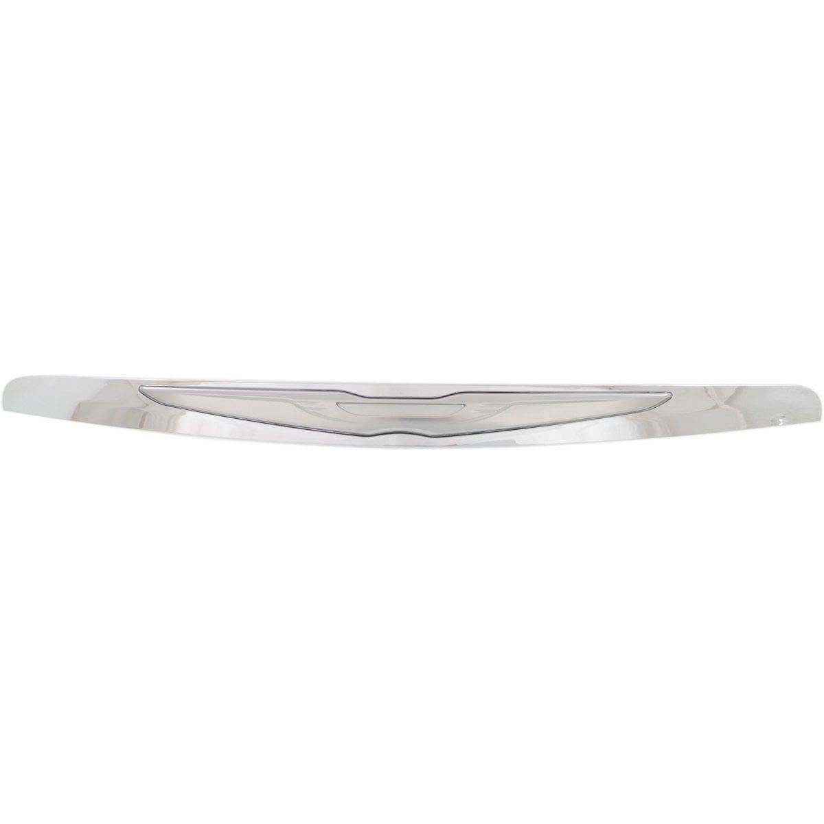 FITRITE AUTO Parts New Hood Molding for 2012-2014 Chrysler 200, Chrome, Plastic ABS, Without Winged Victory Emblem, Limited/LX/Touring, Conv/Sdn CH1235102 5182602AD