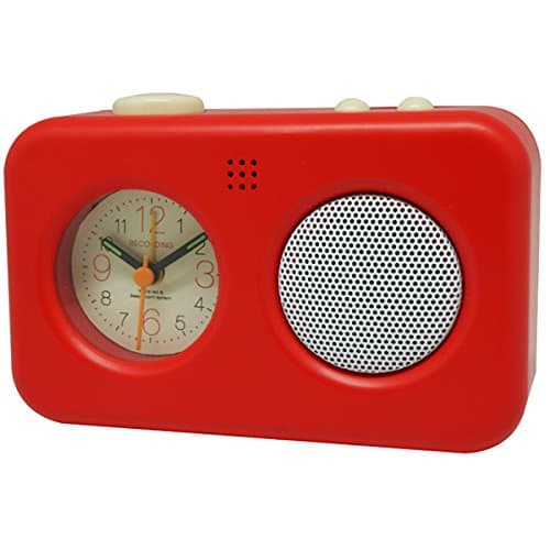 Hopecome HC1006-1 Timex Alarm Clock DIY Alarm Voice (Red)