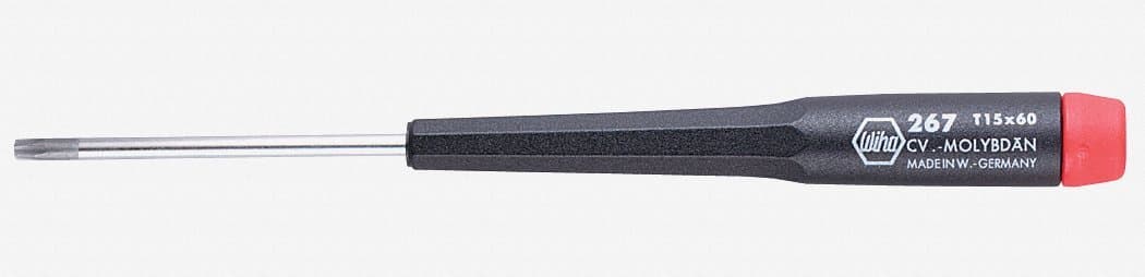 Precision Screwdriver Torx(R) T2 4-3/4" Round