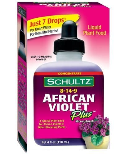 Schultz African Violet Plus Plant Food 8-14-9, 4 fl oz (1)