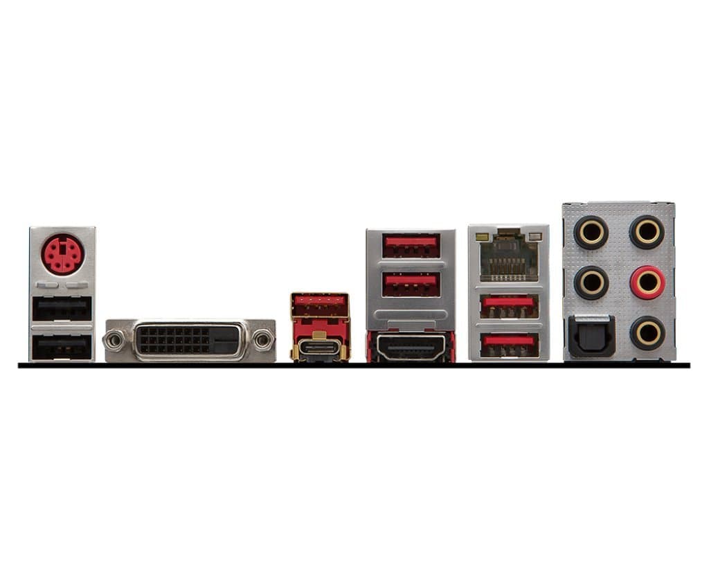 MSI Intel Z270 GAMING PRO CARBON 7th/6th Gen USB2 Motherboard - Black (Intel Core i3/i5/i7 Processor, LGA 1151, Dual Channel DDR4, USB 3.1, PCI-E 3.0, PCI-E x1, Sata 6 GB)