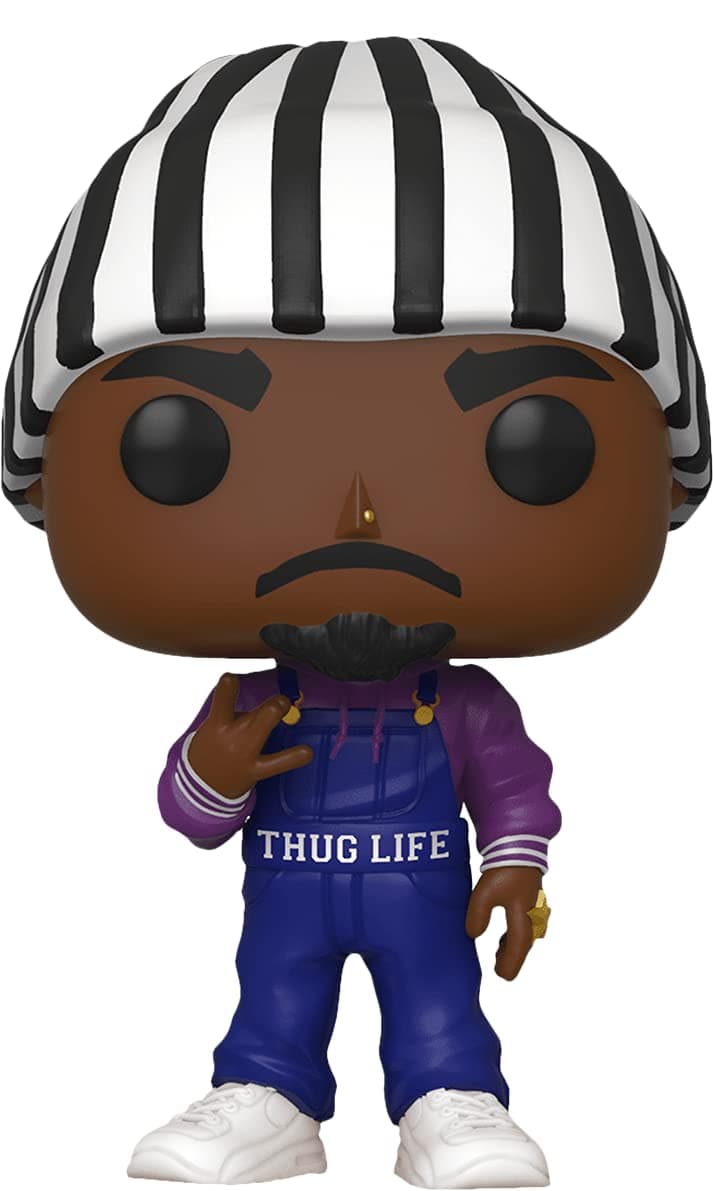 Funko POP! Rocks: 2PAC Tupac Shakur in Thug Life Overalls Pop! Vinyl Figure