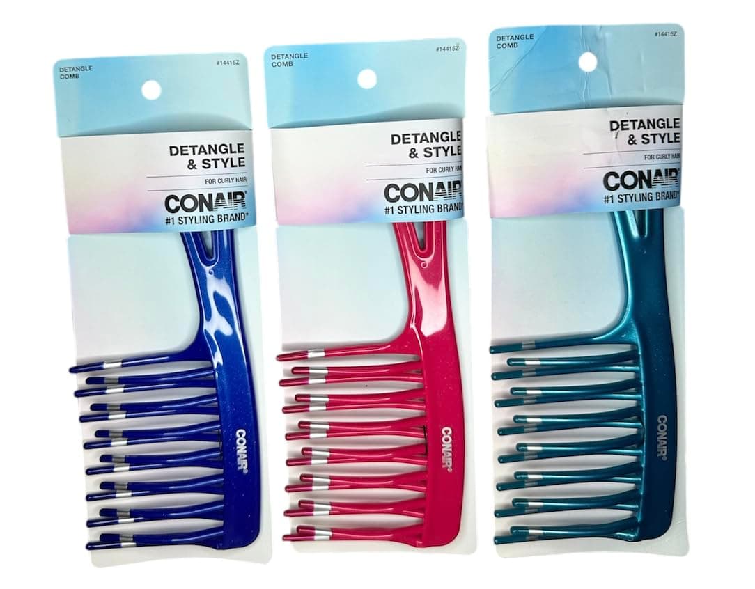 Styling Essentials Style & Detangle Comb 1 ea (Pack of 3)