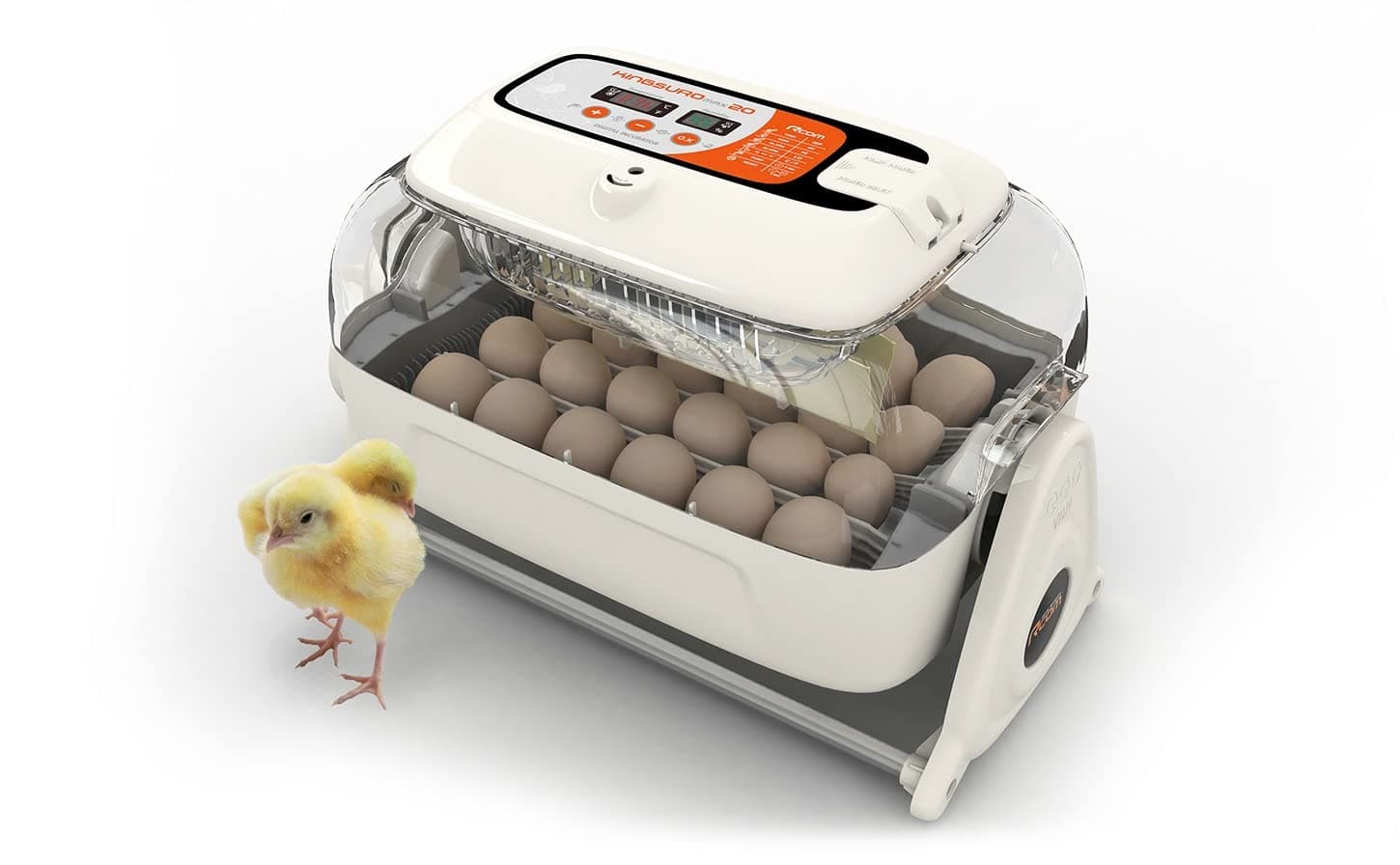 KingSuro 20 MAX Incubator, Automatic Temperature Setting And Control,