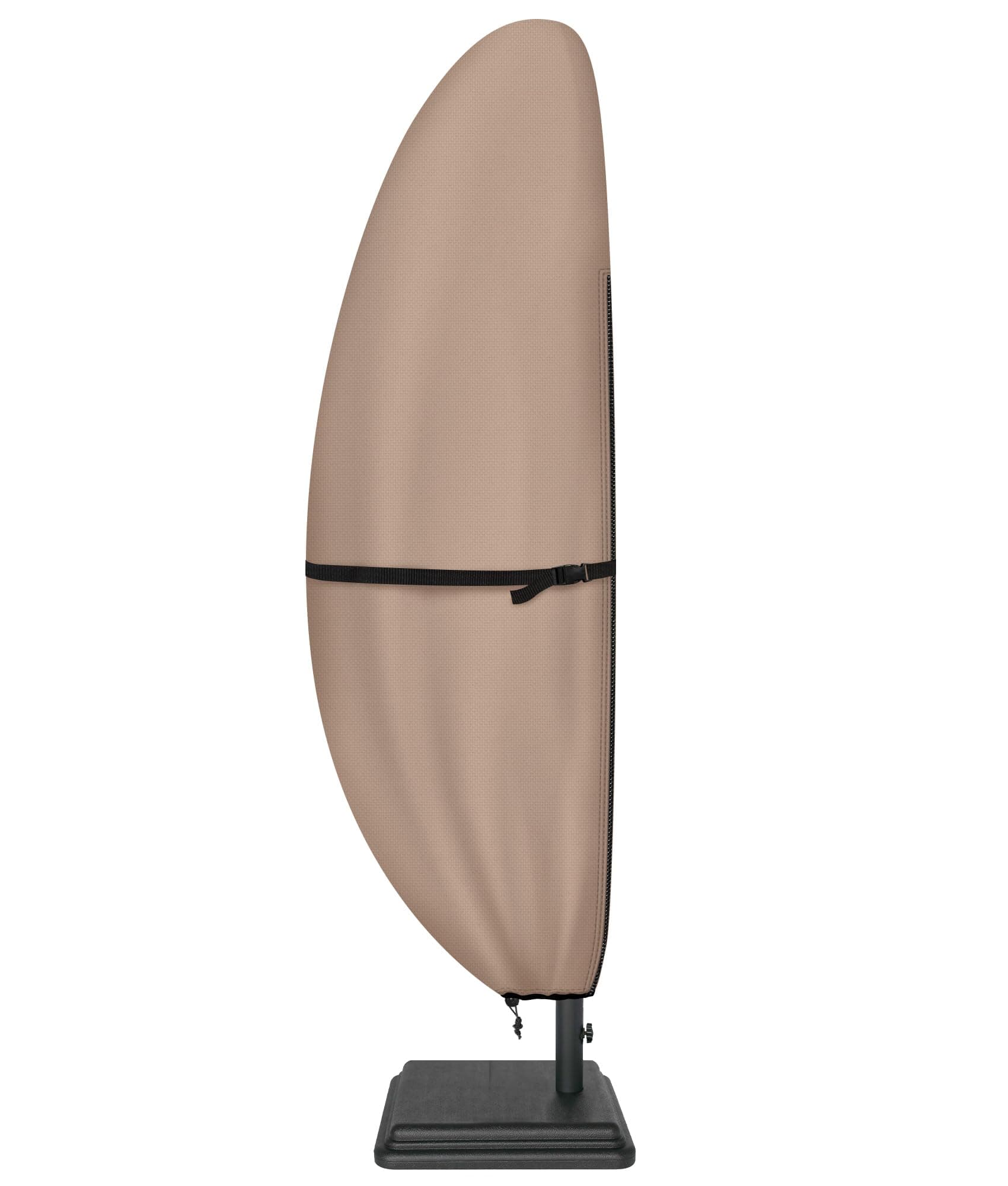 ULTCOVER Patio Umbrella Cover - 600D Waterproof Outdoor Offset Banana Style Umbrella Cover - Fits Cantilever Offset Umbrella 7.5-11 Feet