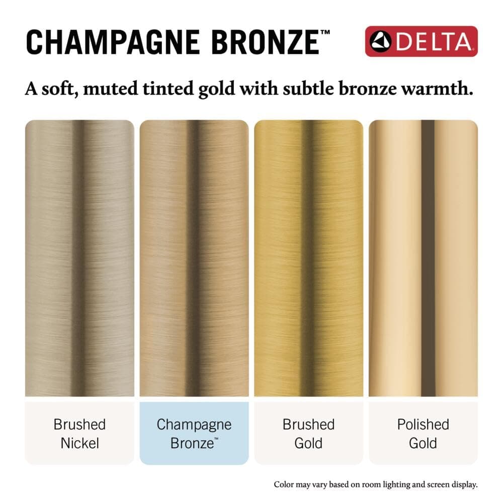 Delta Faucet 15849LF-CZ Nicoli Bath Faucet, Champagne Bronze