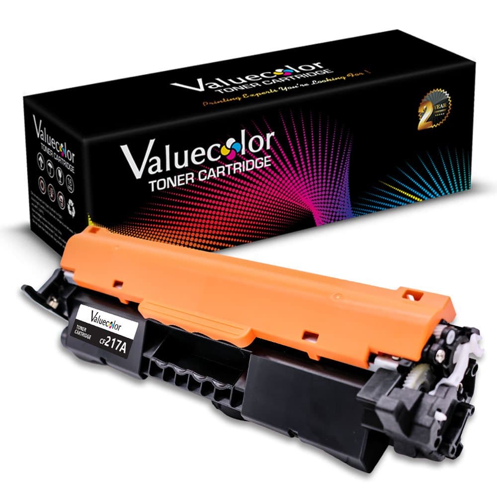 ValueColor Compatible Toner Cartridge Replacement for HP CF217A ( Black )
