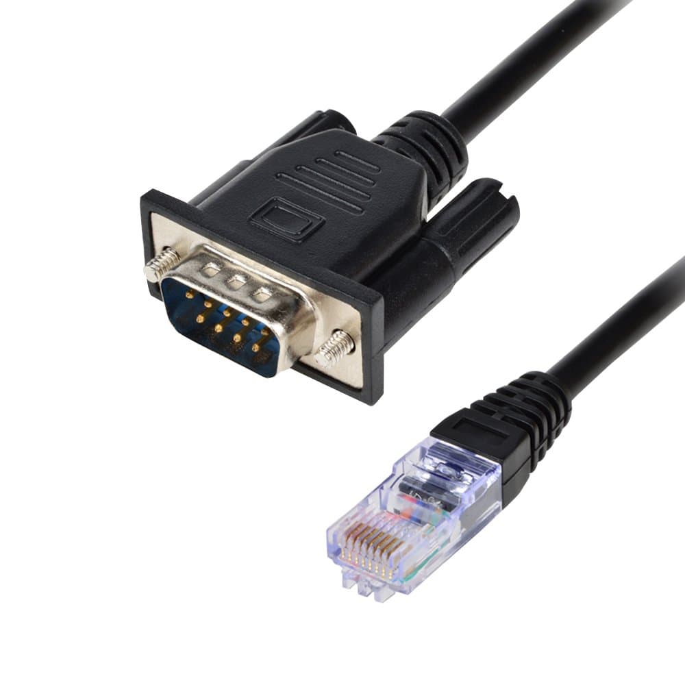 RJ45 TO RS232 MALE 1.5m