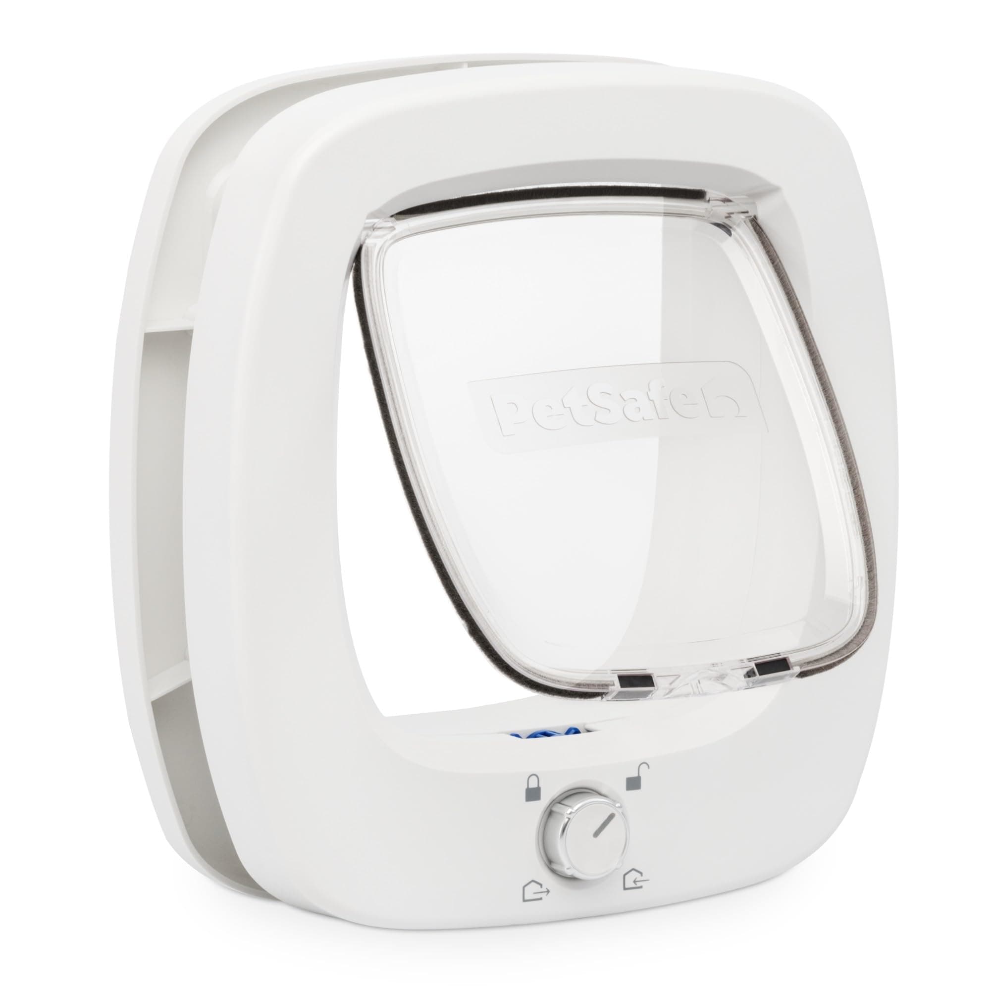 PetSafe Big Cat Flap - Interior & Exterior Pet Door - 4-Way Lock & Soft Close Flap - For Cats & Small Dogs