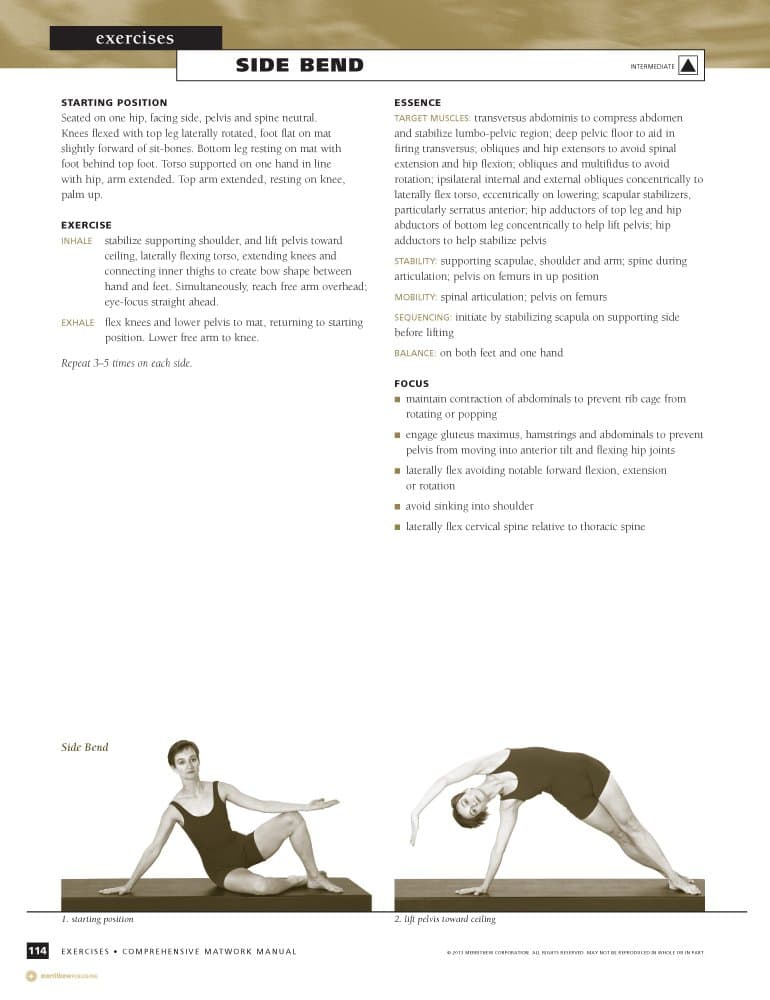 Stott Pilates Comprehensive Matwork