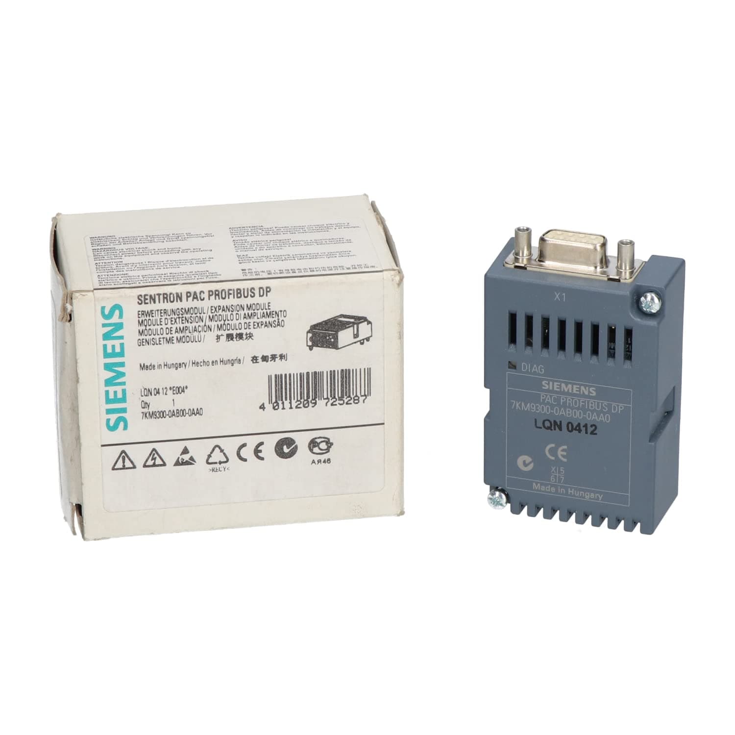 Siemens SENTRON PAC 3200 or 4200 PROFIBUS DP Module
