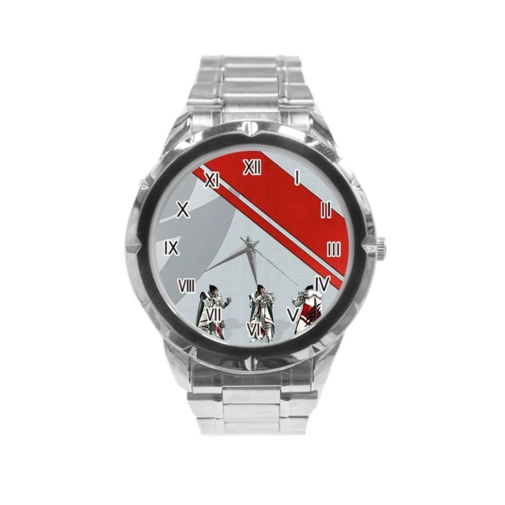 Jin Kazama In Tekken 6 Custom stainless steel watch men's tide