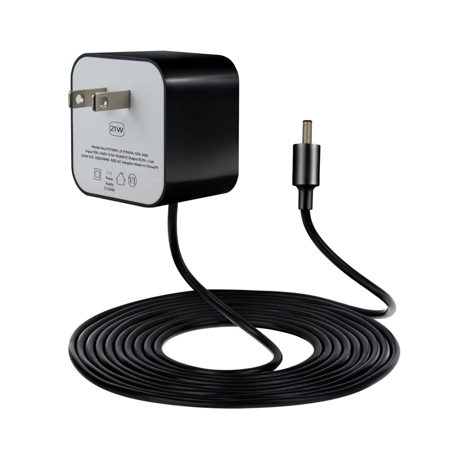 21W Power Adapter for Echo (1st & 2nd Generation), Echo Show (1st Gen), Echo Plus (1st Gen), Fire TV (2nd Gen), Echo Look, Echo Link, 5Ft AC Adapter Power Cord