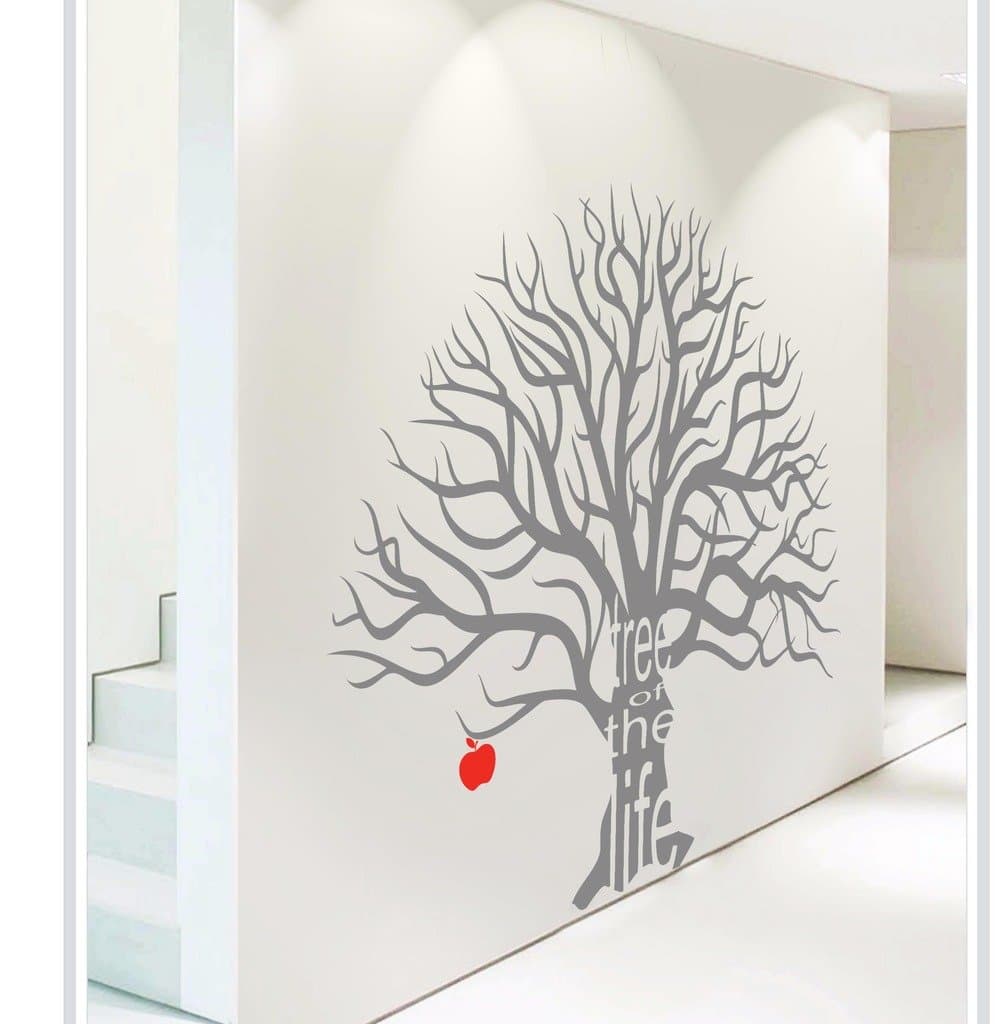 Decor Kafe 'Sticker of Decal Style Tree of Life' Wall Stickers