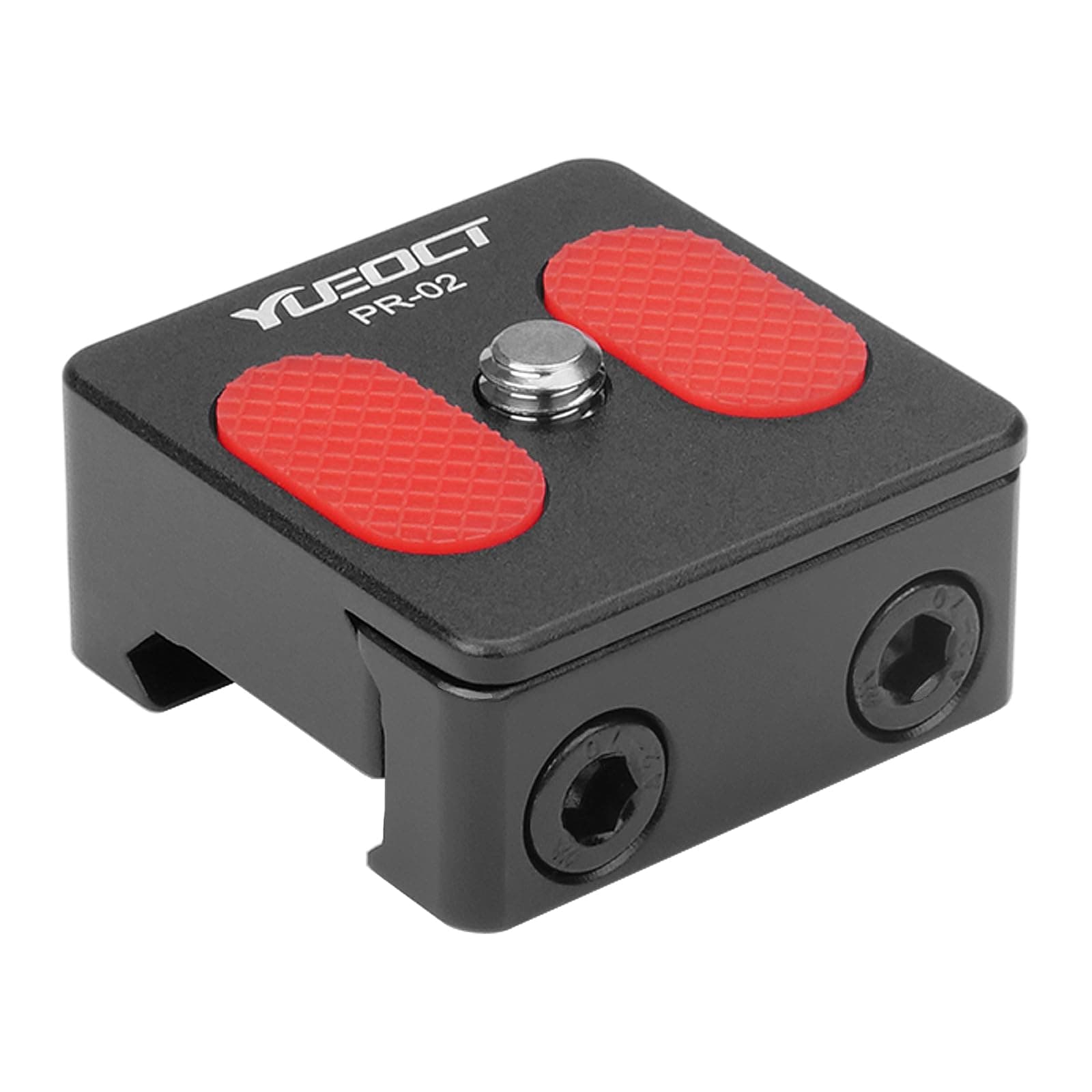 Metal Picatinny Dovetail Rail Mount Adapter with 1/4" Screw for Small Video Camera DSLR