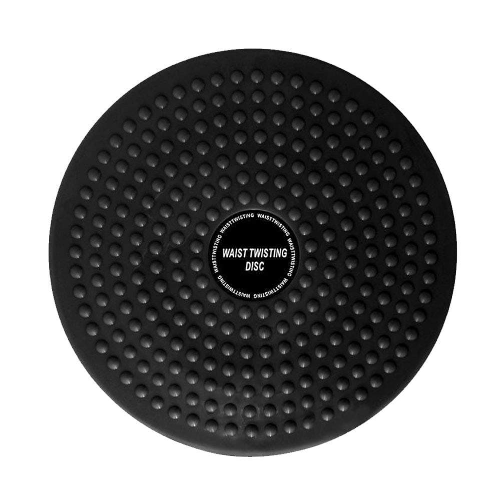 Twisting Waist Disc, Body Shaping Twisting Boards Waist Aerobic Exercise Fitness Slim Machine Rotating Board Female Twister Exercise Sports Equipment (Big Round Beads(Black))