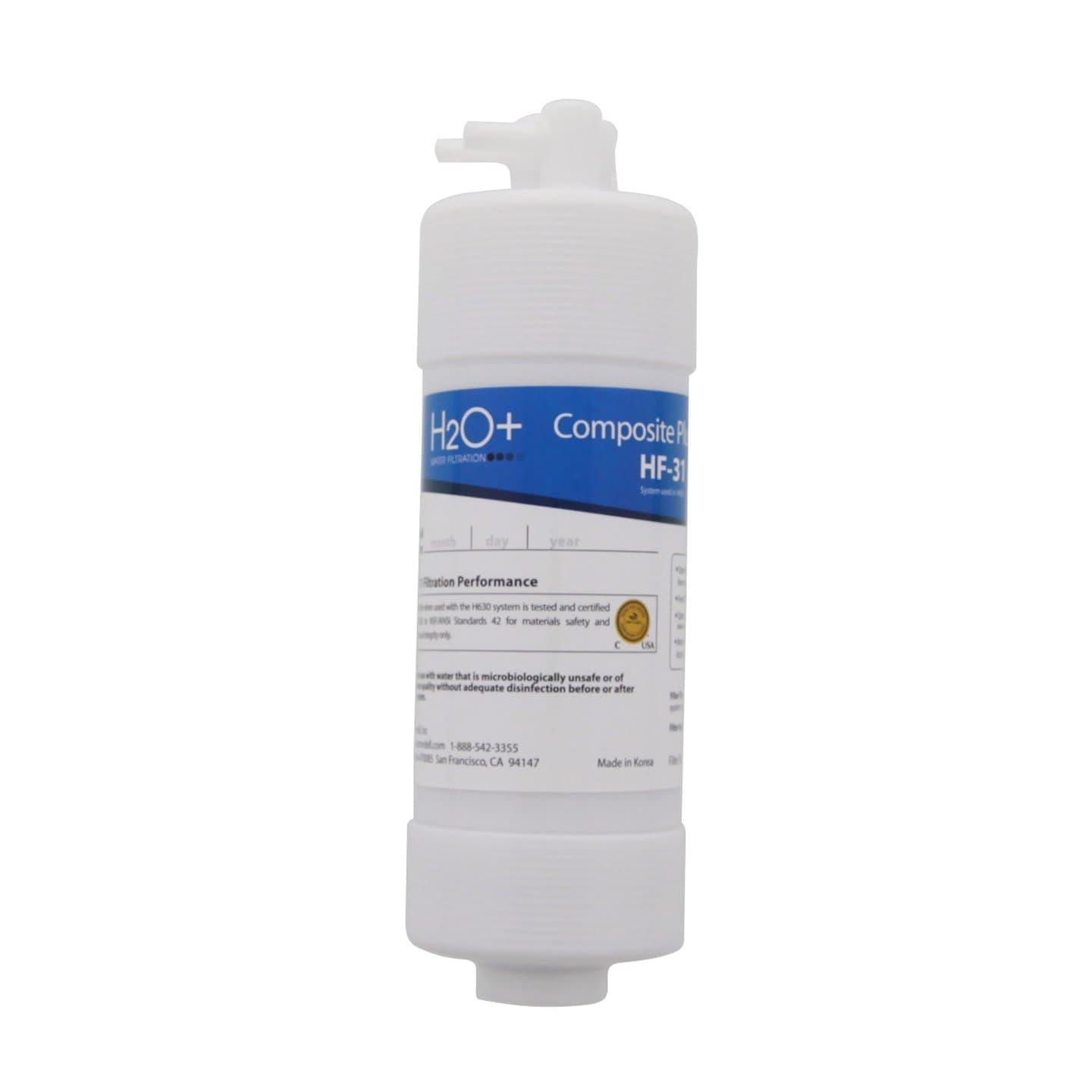 Brondell HF-31 Composite Plus Water Filter Replacement for Cypress Countertop Water Filtration System