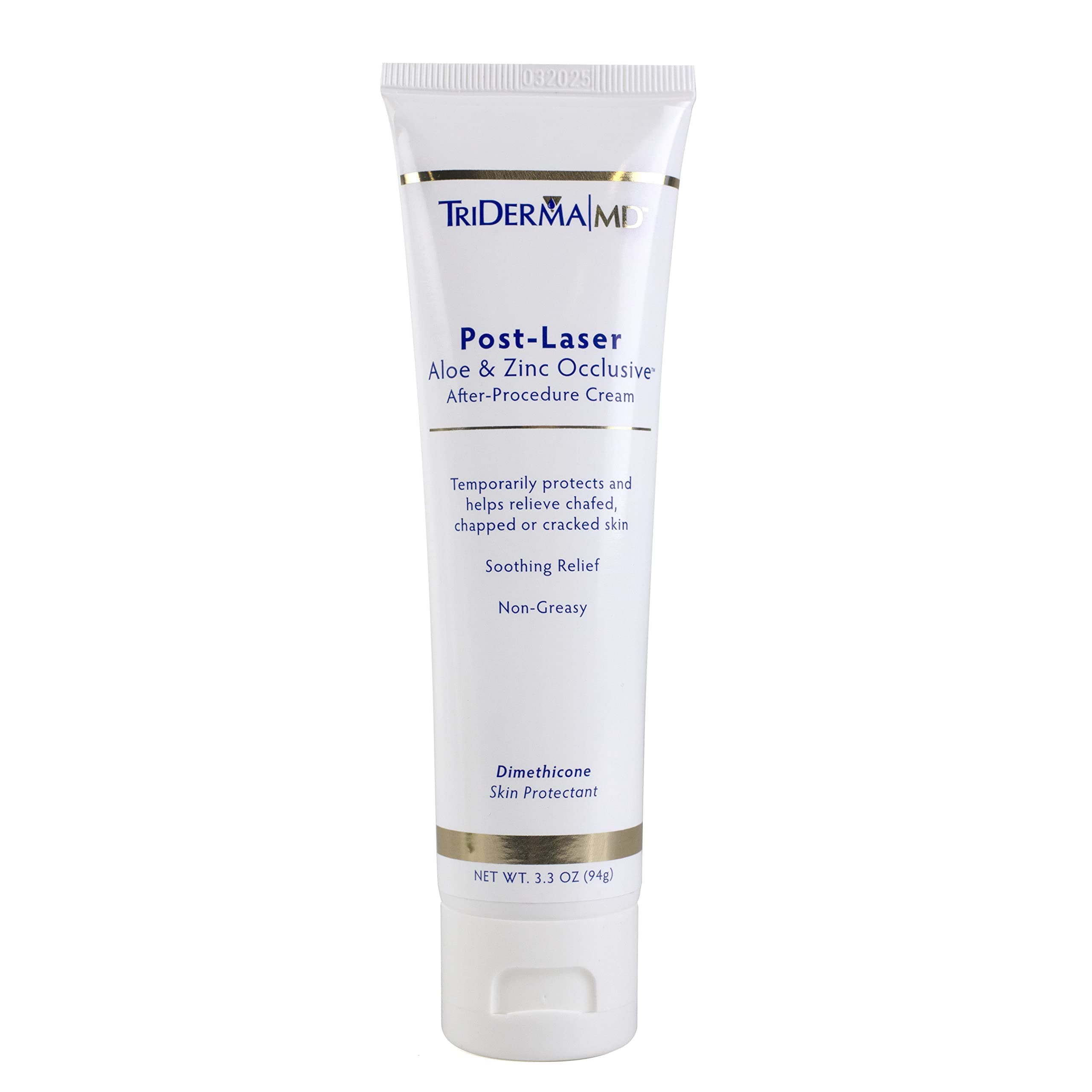 TriDerma Post Laser Aloe & Zinc Occlusive for Use After Laser or Cosmetic Treatment