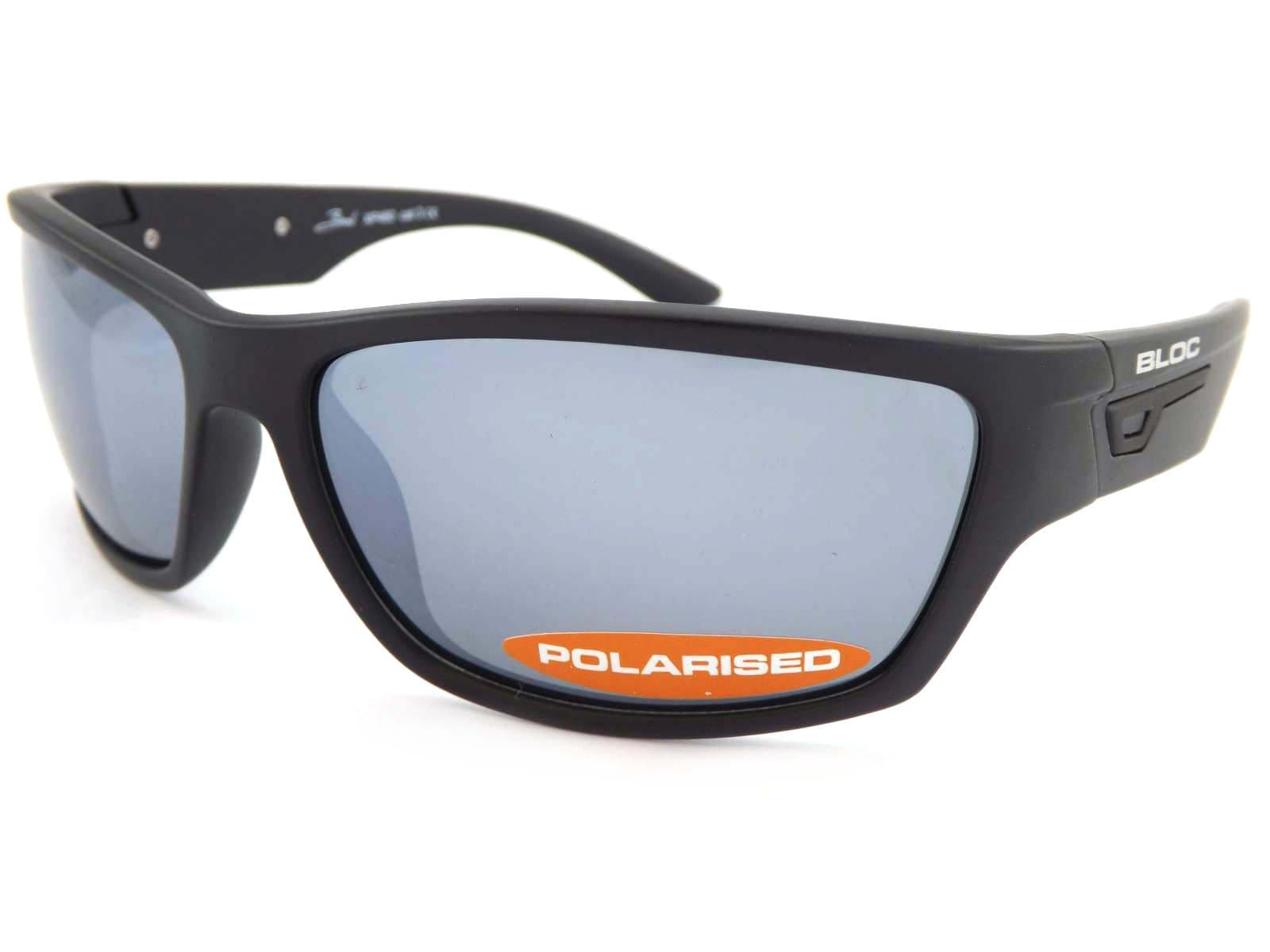 Bail Polarized Sunglasses Matte Black With Silver Mirror XP460