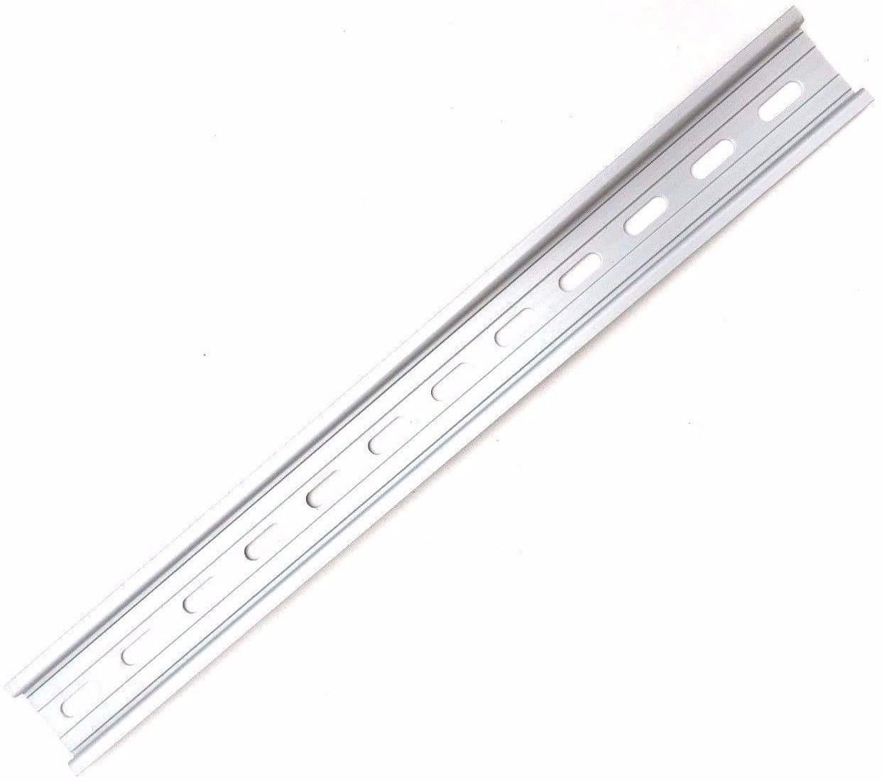 International Connector T&G-D357A11-305 1 Piece DIN Rail Slotted Aluminum RoHS 12" Inches Long 35mm Wide 7.5mm High