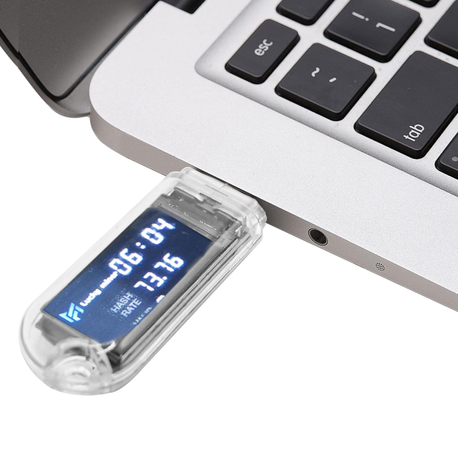 Lucky Miner USB Bitcoins Miner Solo Miner LV03 Lottery Crypto Miner 2.4G WiFi...