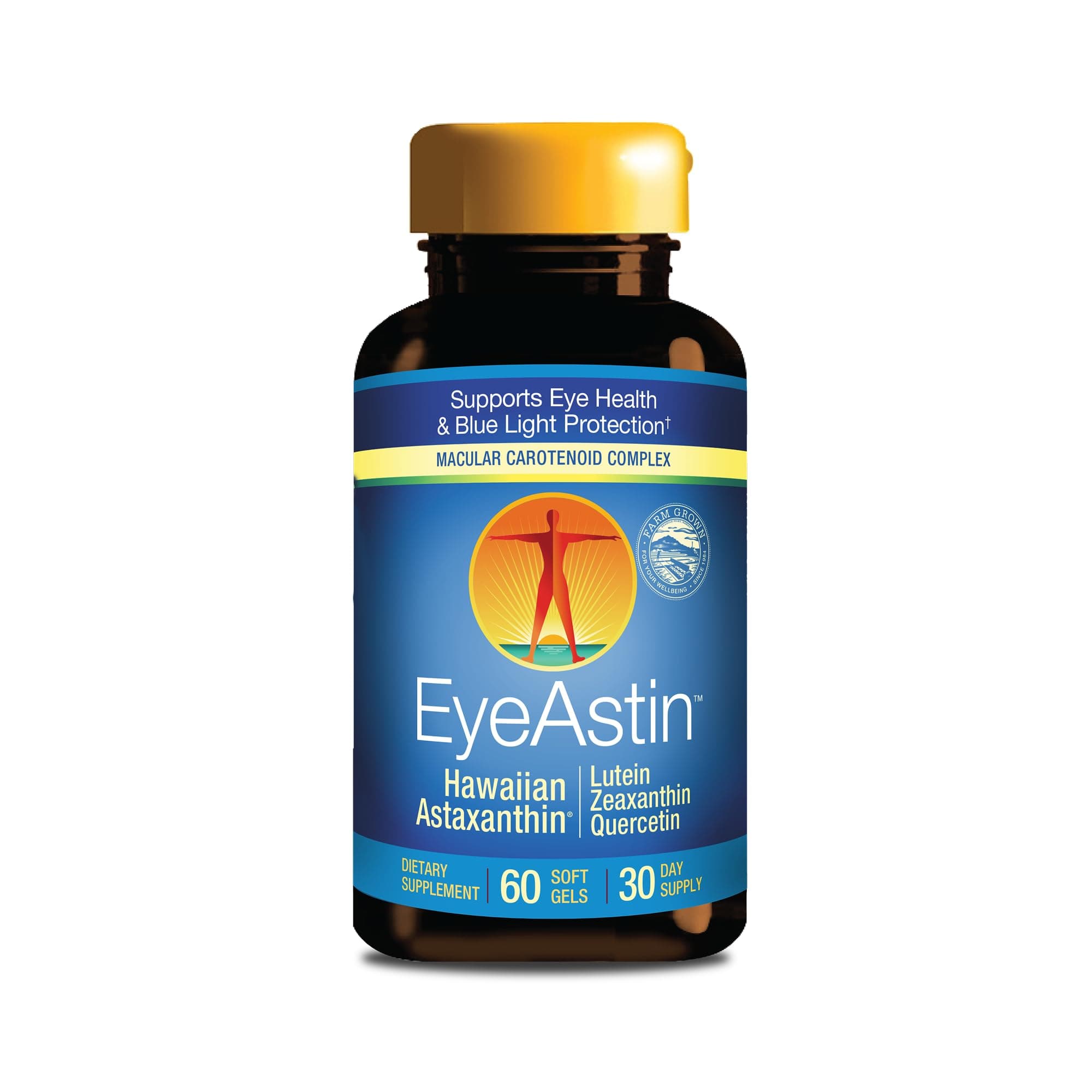 Nutrex Hawaii MD Formulas EyeAstin, 60-v-gels Bottle