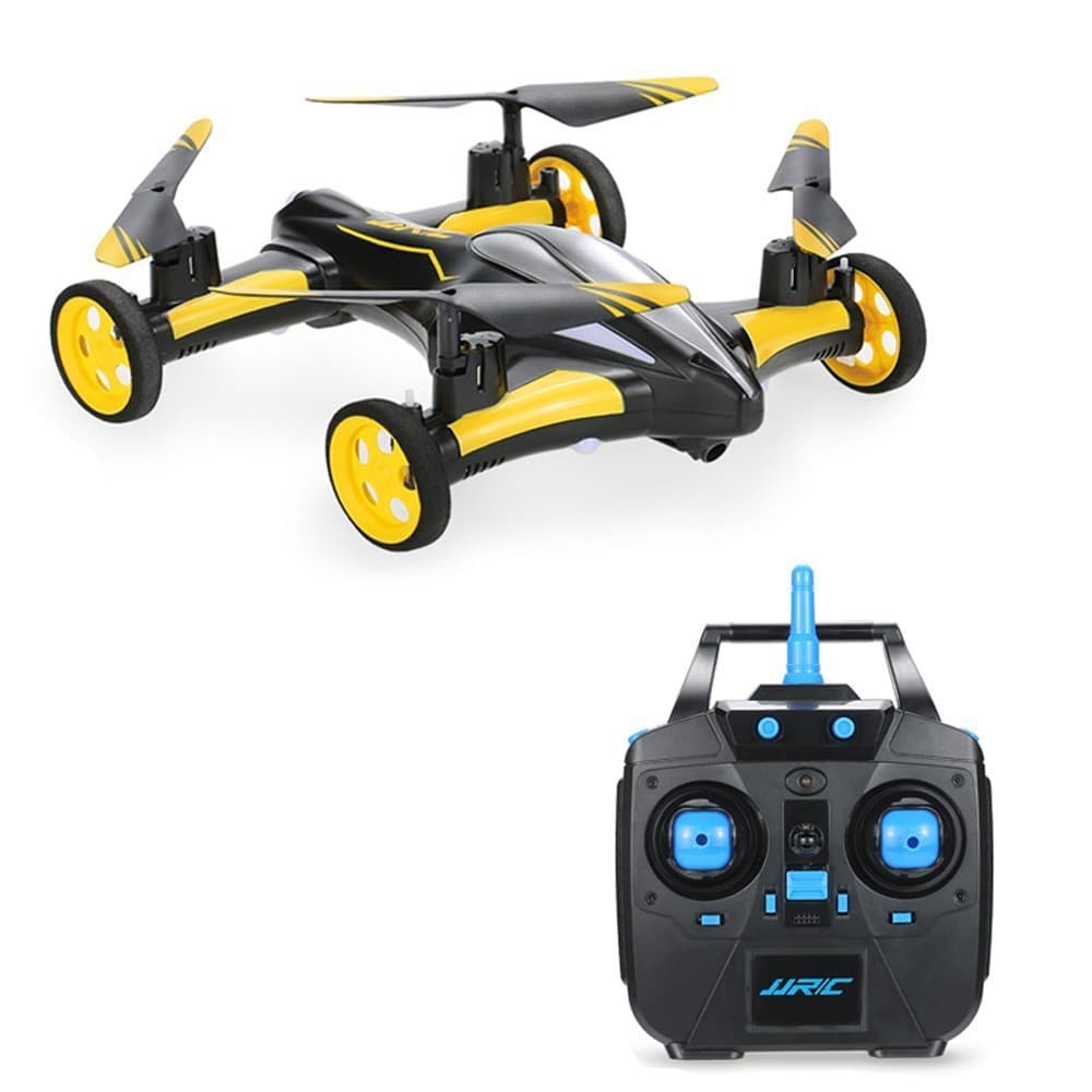 POBO Air Ground RC Drone Flying Car 4CH 2.4Ghz 6 Axis Gyro Quadcopter With LED Light