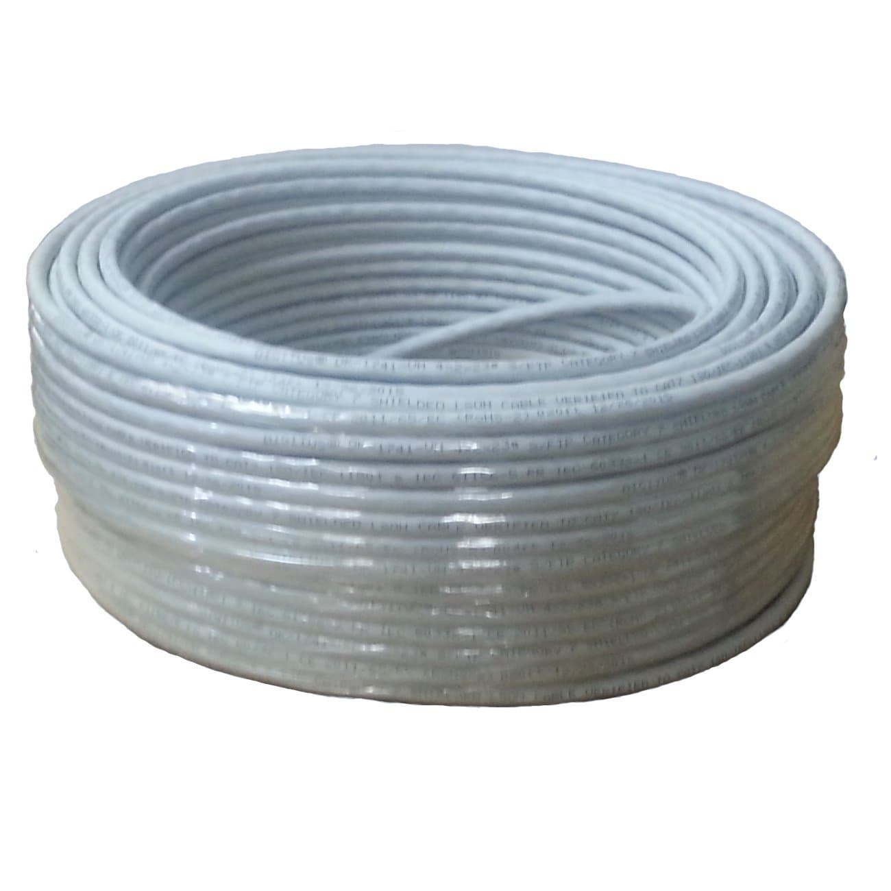 Sunnytech CAT7 AWG23 1200MHz 500ft S-FTP Bulk Cable, AWG 23/1, Solid, 10GBase-T Data (w/20 cat7 Plug Free)