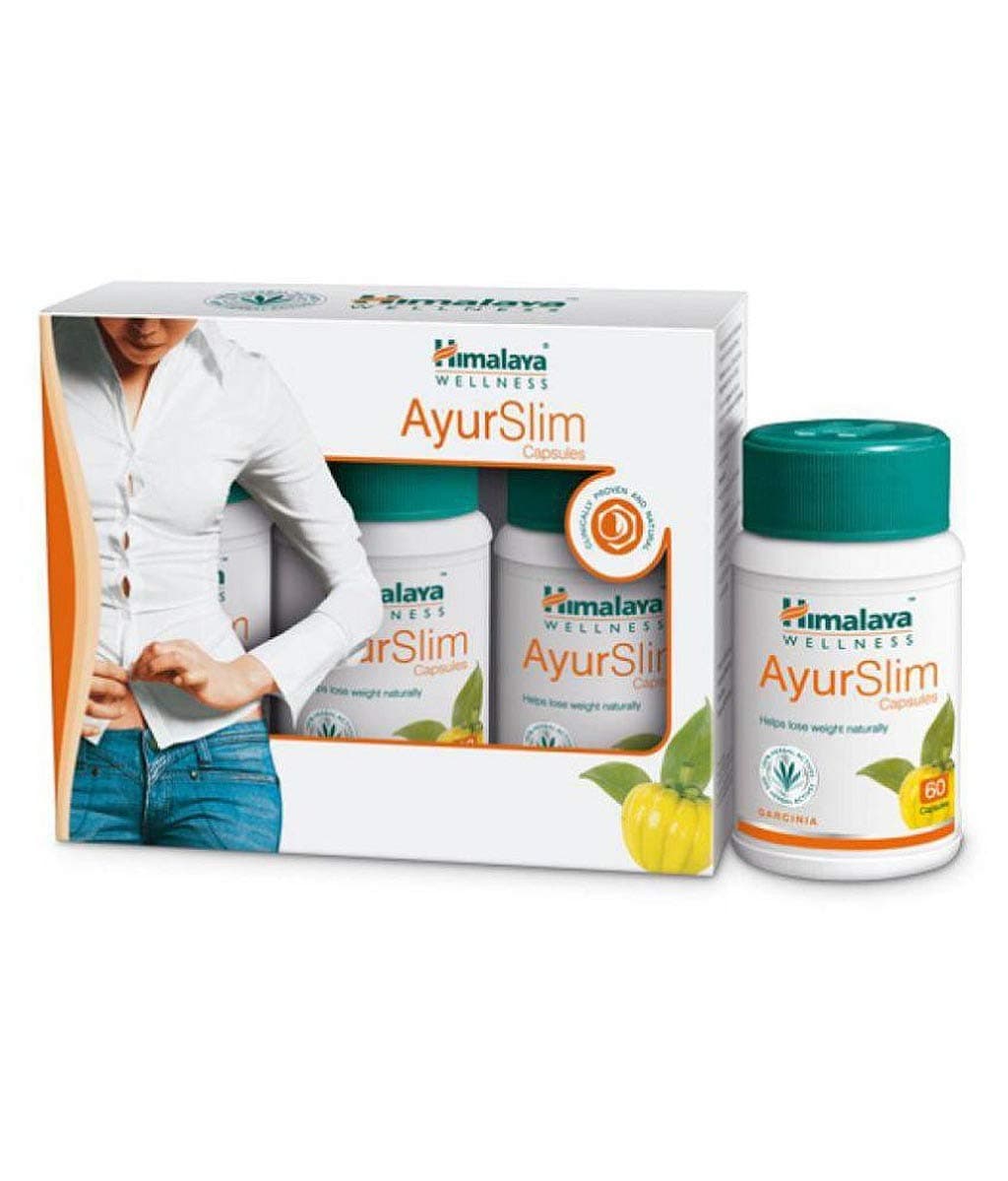 ESTORE4U Himalaya Ayurslim, Pack Of 60 Capsules Helps Lose Weight Naturally, White