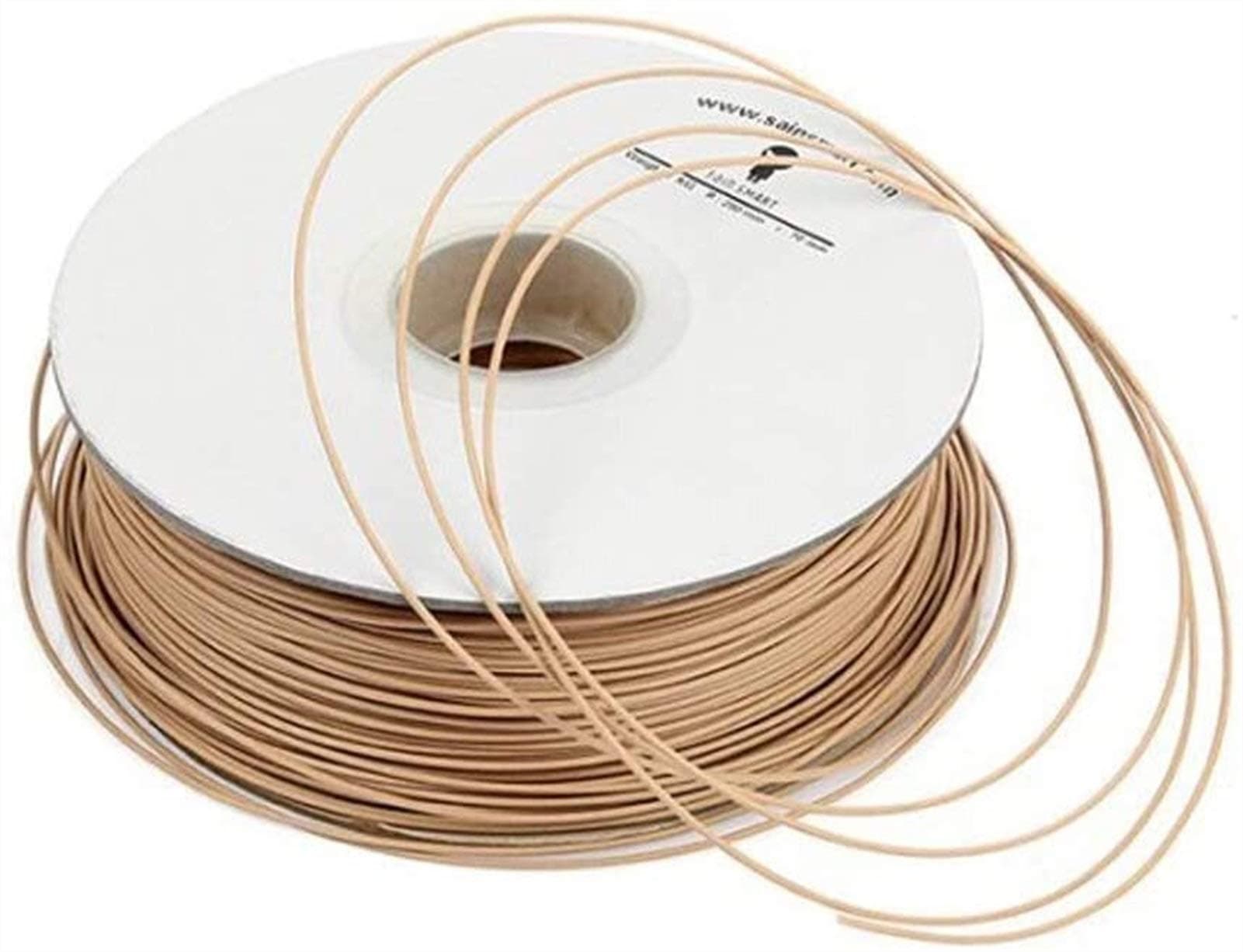 SlscyxSainSmart Imported Light Brown Wood Filament 1kg/2.2lb for 3D Printers Reprap, Afinia, Solidoodle 2, Printrbot LC, MakerGear M2 and UP! (Afinia H-Series) Printer Accessories