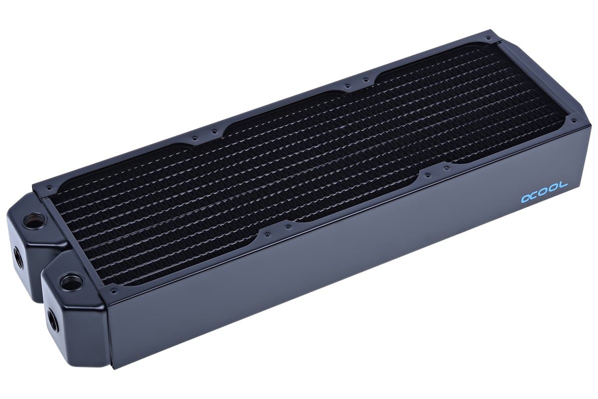 Alphacool NexXxos UT60 Full Copper Radiator 420 140mm x 3 Triple Fan Black