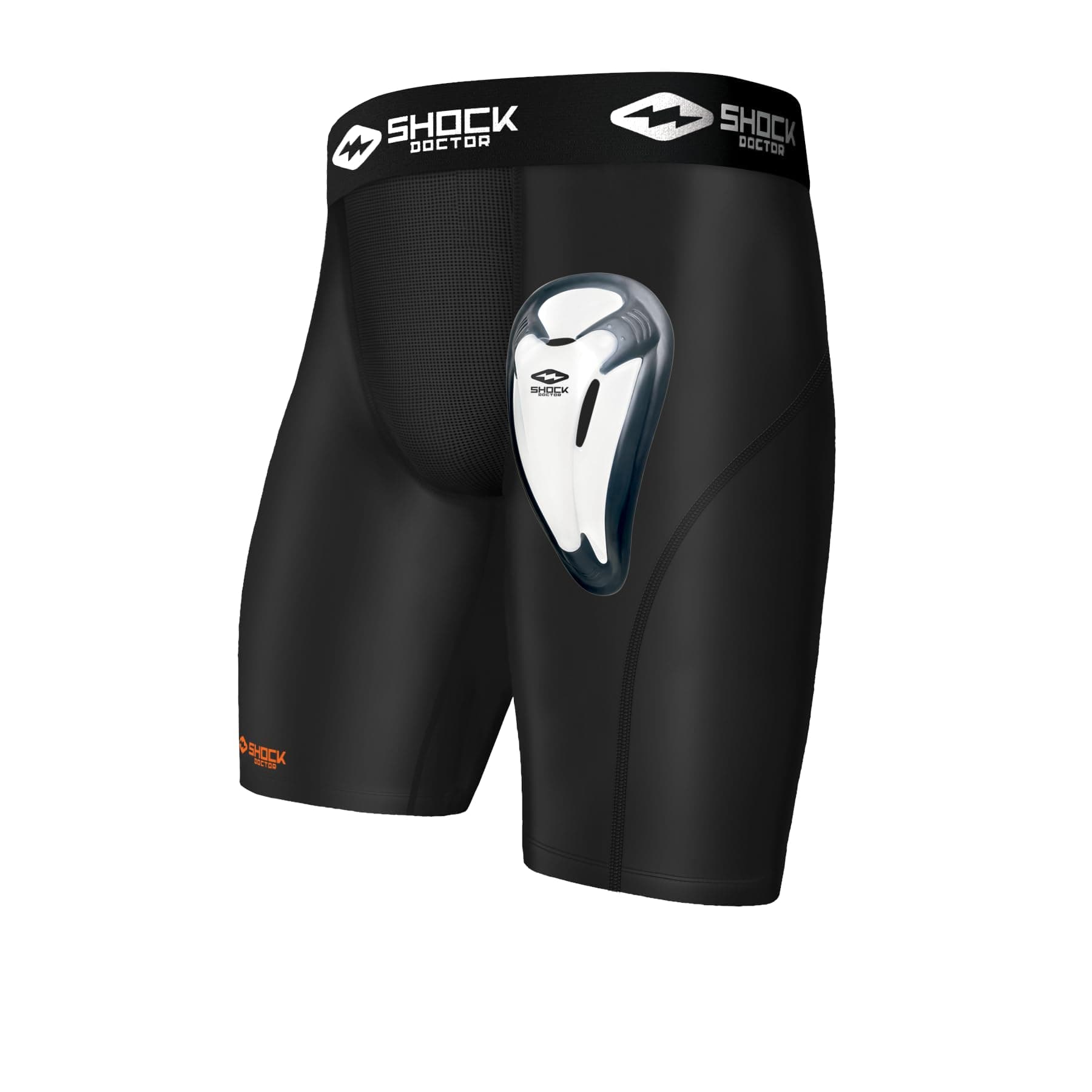 Shock Doctor Men's 221 Boy's Compression Shorts 221 Compression Short w/Cup