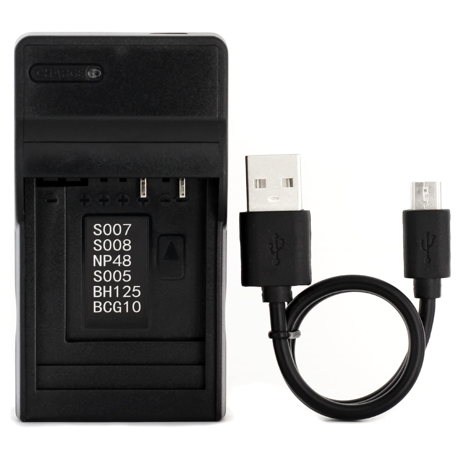 Norifon DMW-BCG10 USB Charger for Panasonic Lumix DMC-TZ10, DMC-TZ20, DMC-TZ2...