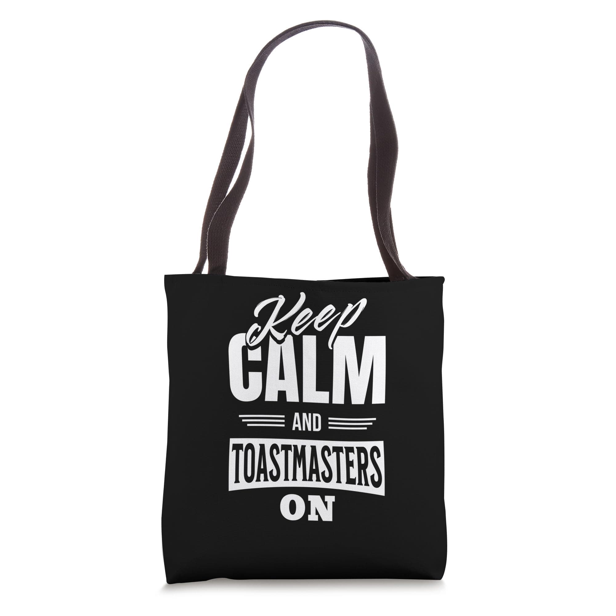 toastmaster's wardrobe toastmastering whispering toastmaster Tote Bag