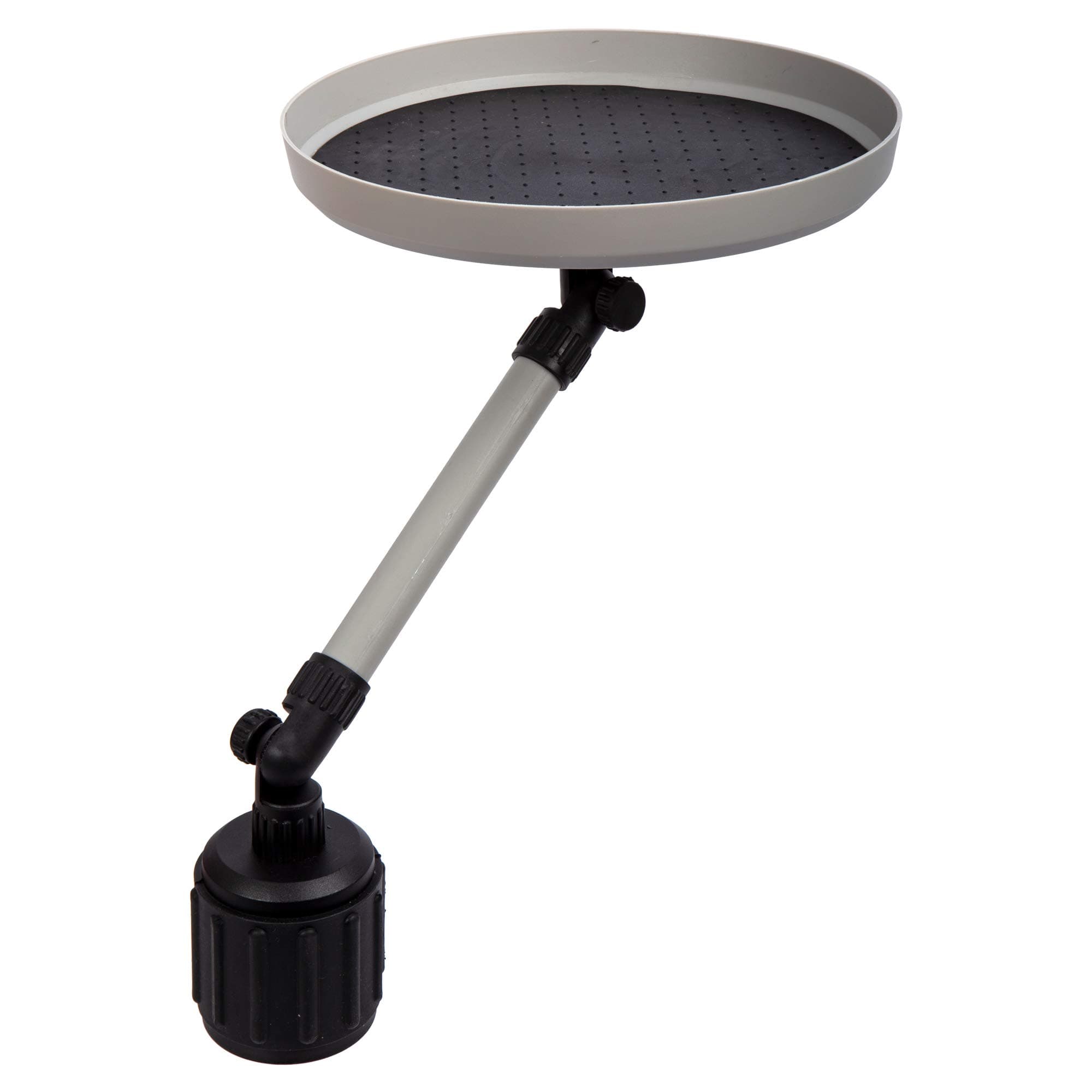 CTG Focus Auto Automobile Swivel Tray, 9.5 inches, Grey