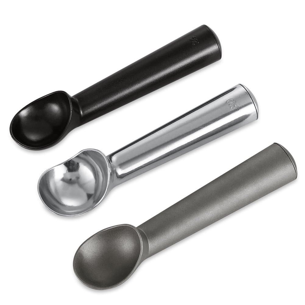 3 Pcs Ice Cream Scoop Nonstick Ice Cream Scooper One-Piece Aluminum Design