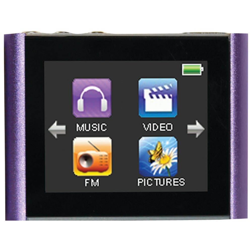 Eclipse-T180 Purple 4GB 1.8" T180 MP4 Player, Color Purple