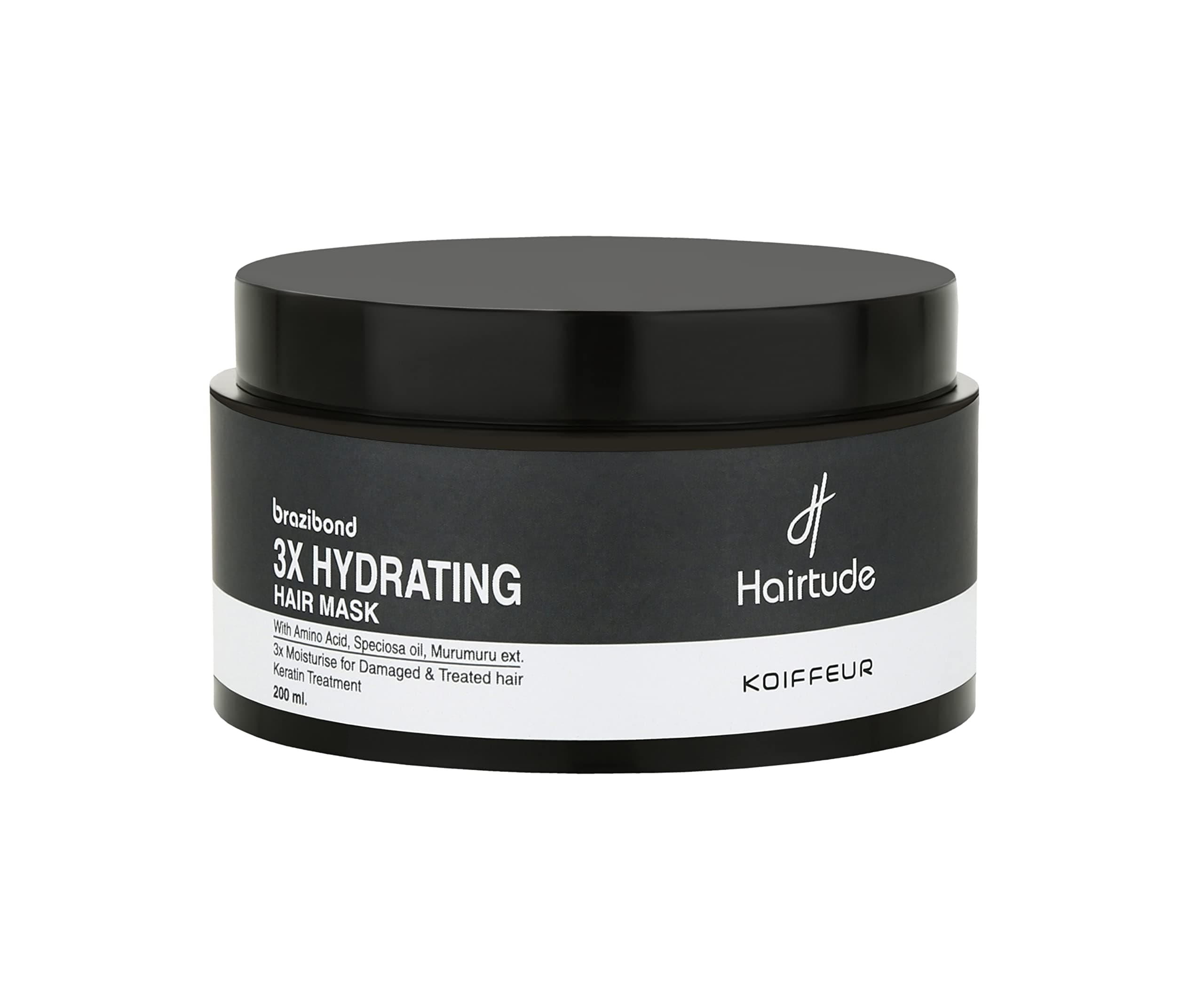 BraziBond 3X Hydrating Hair Mask Of Damage & Treated Hair For Daily Care With Amino Keratin 200 ml