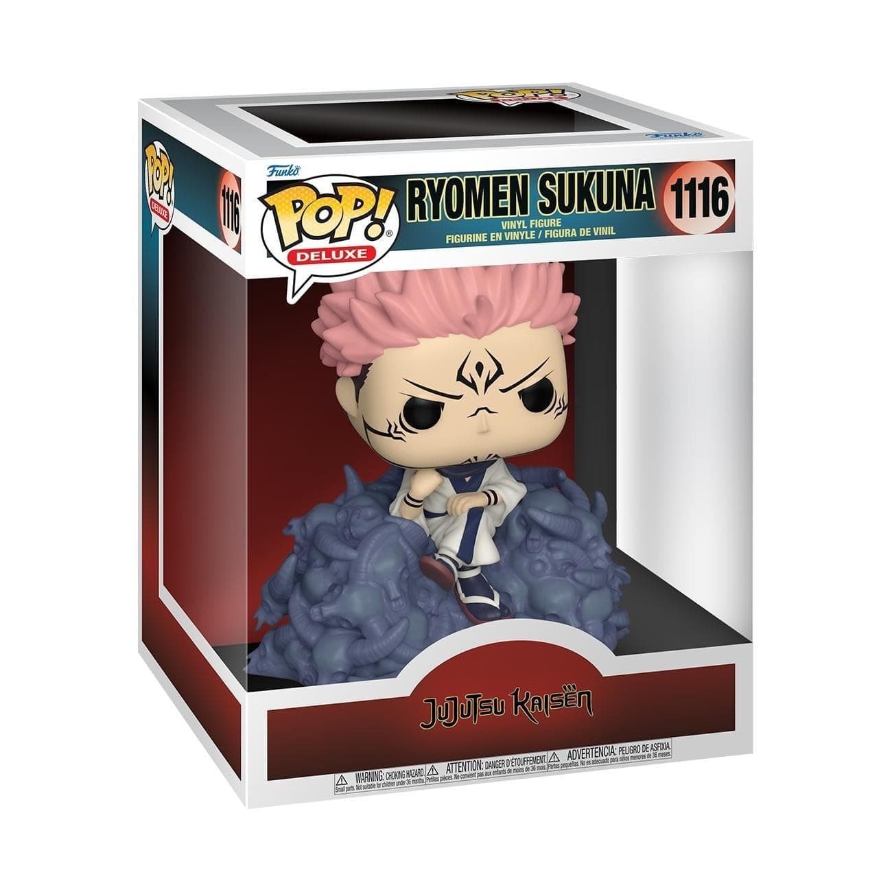 Pop! Deluxe: Jujutsu Kaisen - Sukuna - Collectable Vinyl Figure - Gift Idea - Official Merchandise - Toys for Kids & Adults - Anime Fans - Model Figure for Collectors and Display