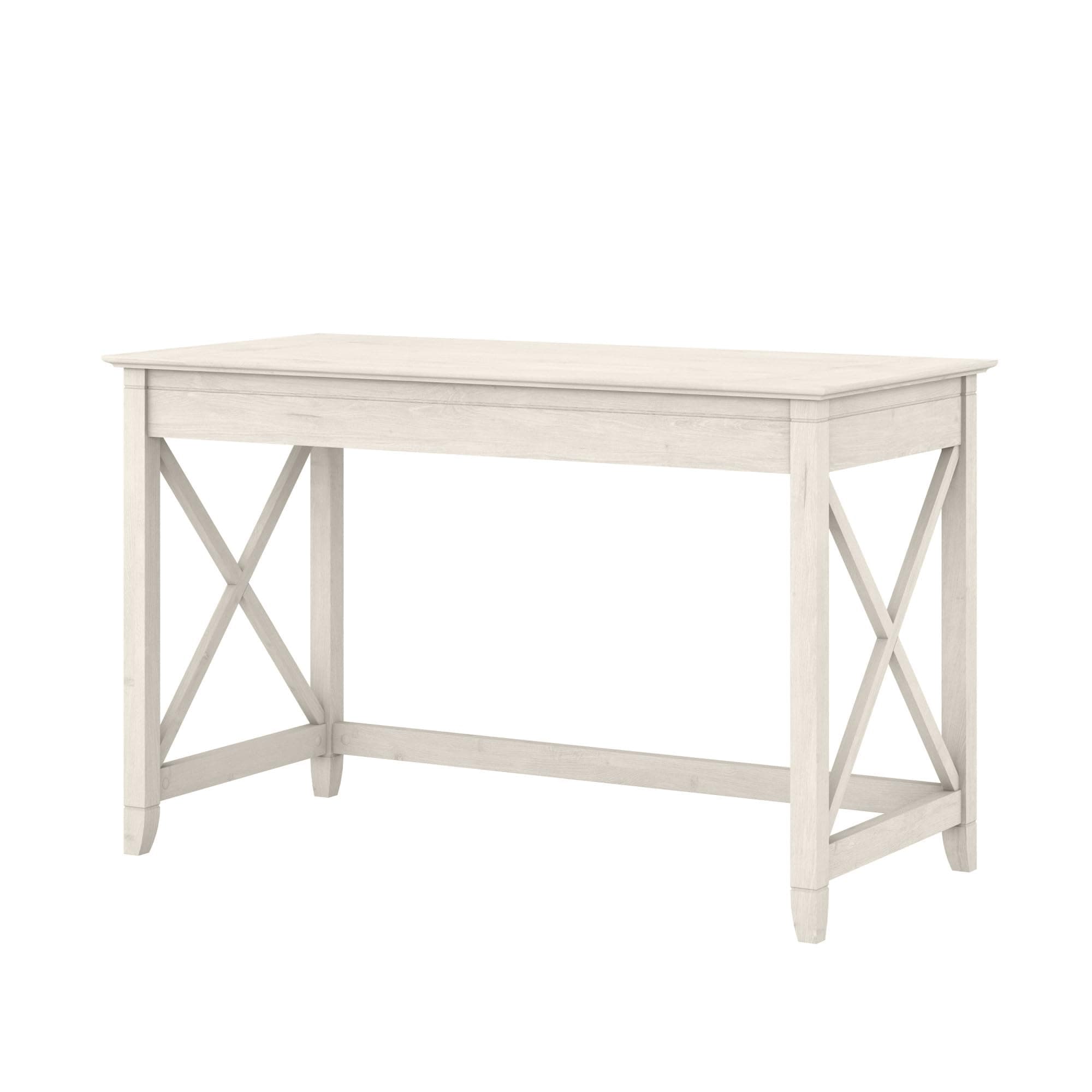 Bush Home Key West 48W Writing Desk in Linen White Oak