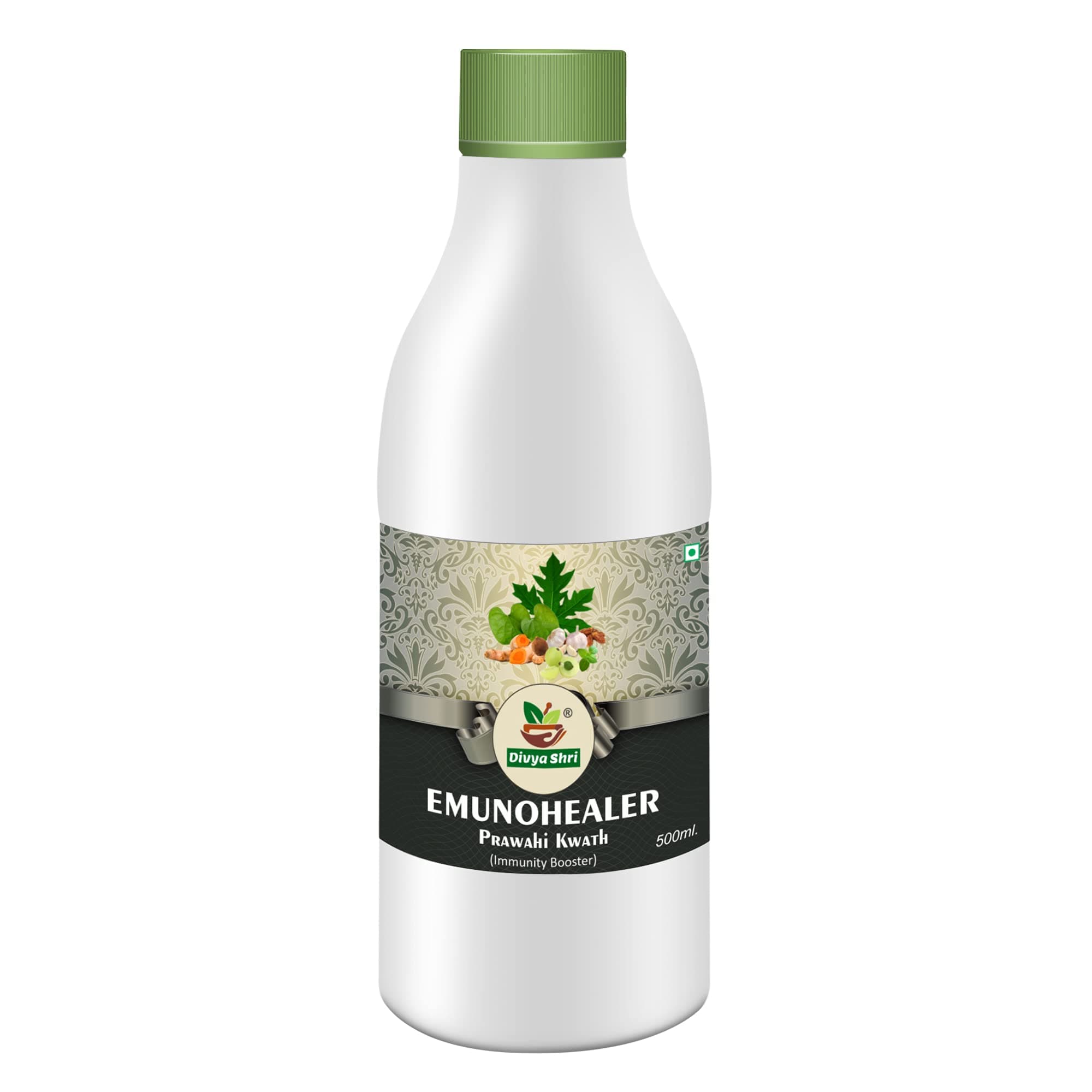 Divya Shri Emunohealer Syrup 500ml | Natural Immunity Booster Syrup | Immunecare Syrup For Men Women