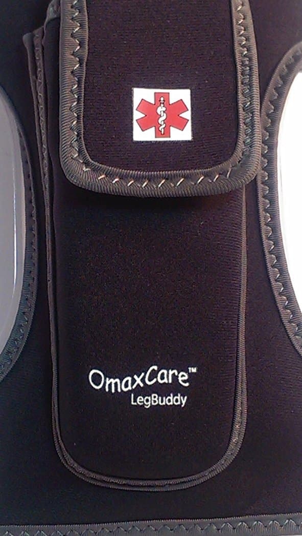 Severe Allergies Emergency Shot First Aid Kit Leg Pouch Size SM